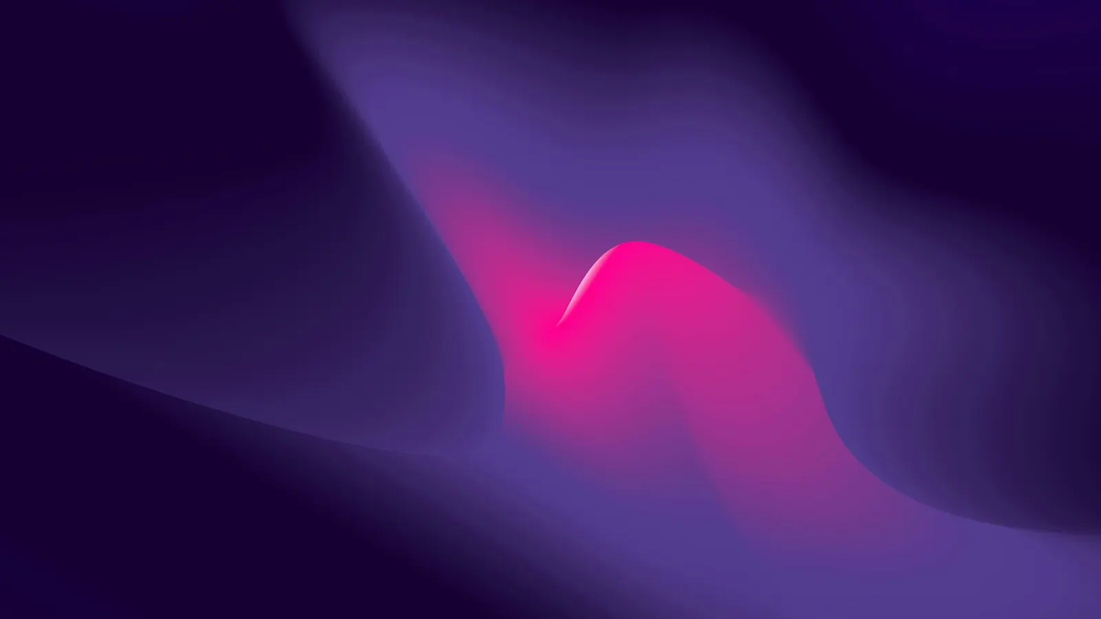 Fast-moving market chart lit in violet and magenta